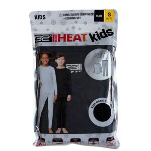 NWT - 32 Degrees Kid's Heat Base Layer Long Sleeve Crew Neck and Legging Set - S